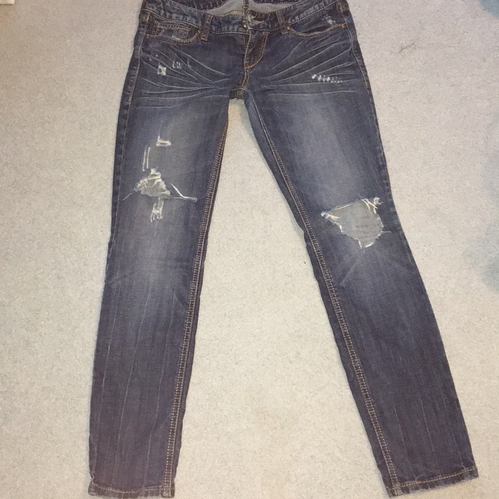 express ripped jeans